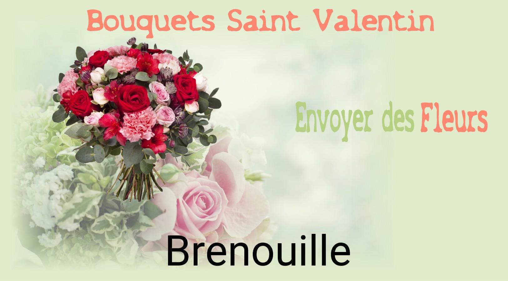 Roses de Saint-Valentin livrées à Brenouille